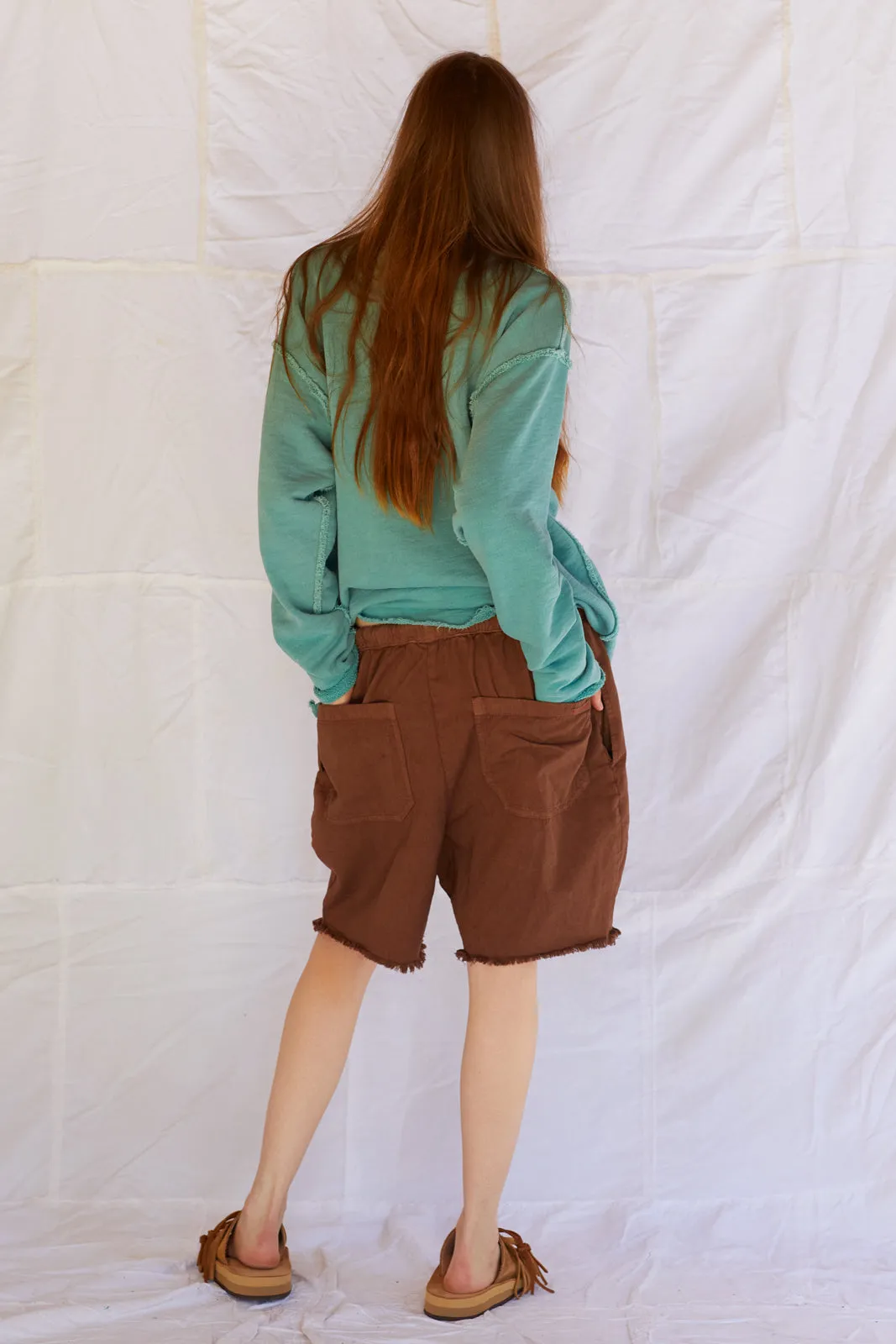 P57 Inakaya shorts in Cocoa Brown