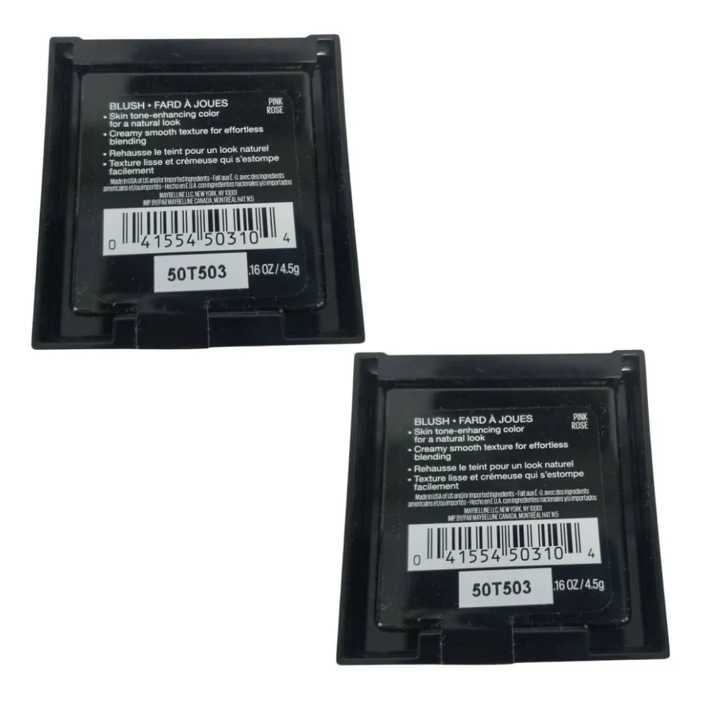 Pack of 2 Maybelline Fit Me Blush, Pink 25 , 0.16 oz