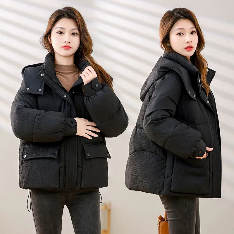 Padded Water-Resistant Puffer Jacket for Women Stylish and Warm