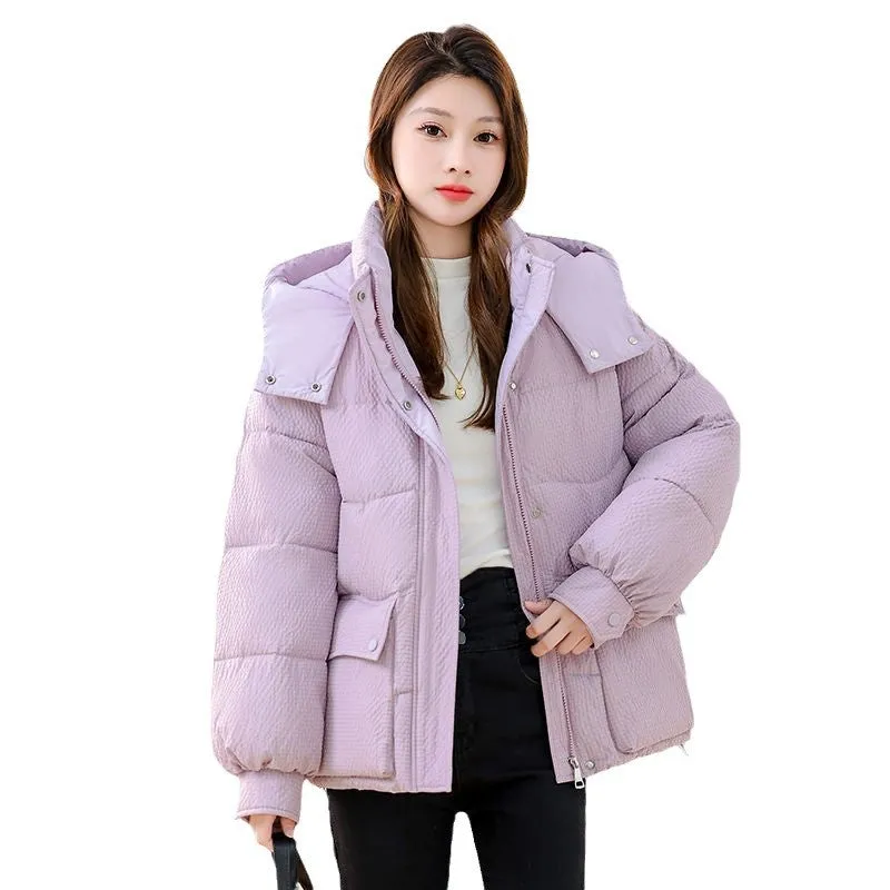 Padded Water-Resistant Puffer Jacket for Women Stylish and Warm