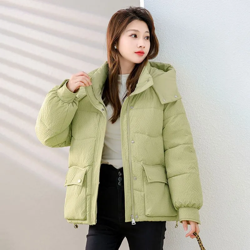 Padded Water-Resistant Puffer Jacket for Women Stylish and Warm