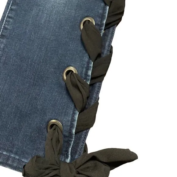 Paige Womens NEW High Rise Sarah Straight leg jeans size 25