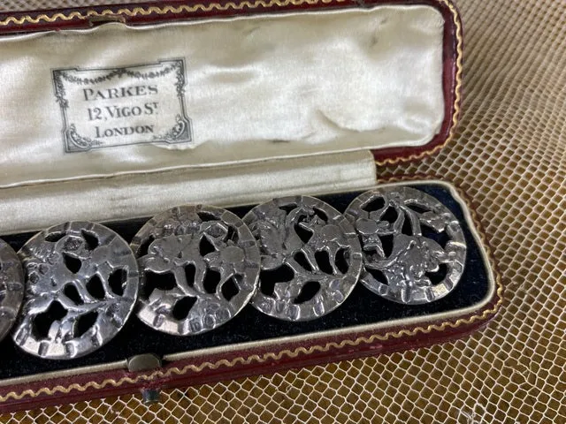 PARKES Gents Buttons, London, ca. 1898