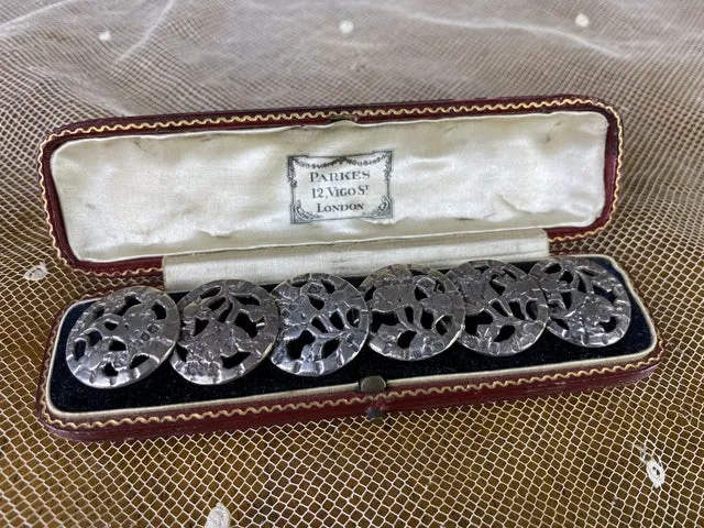 PARKES Gents Buttons, London, ca. 1898