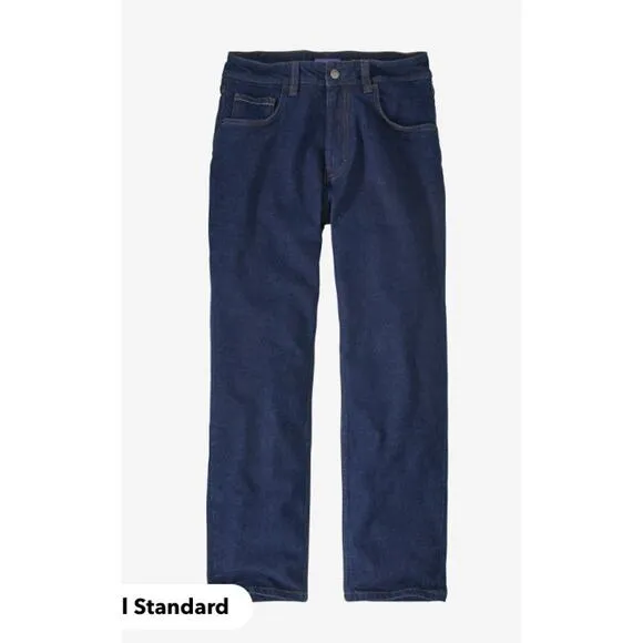 Patagonia Women's High Rise Straight Leg Slim Fit Denim Jeans Size 31 NWT