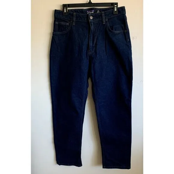 Patagonia Women's High Rise Straight Leg Slim Fit Denim Jeans Size 31 NWT