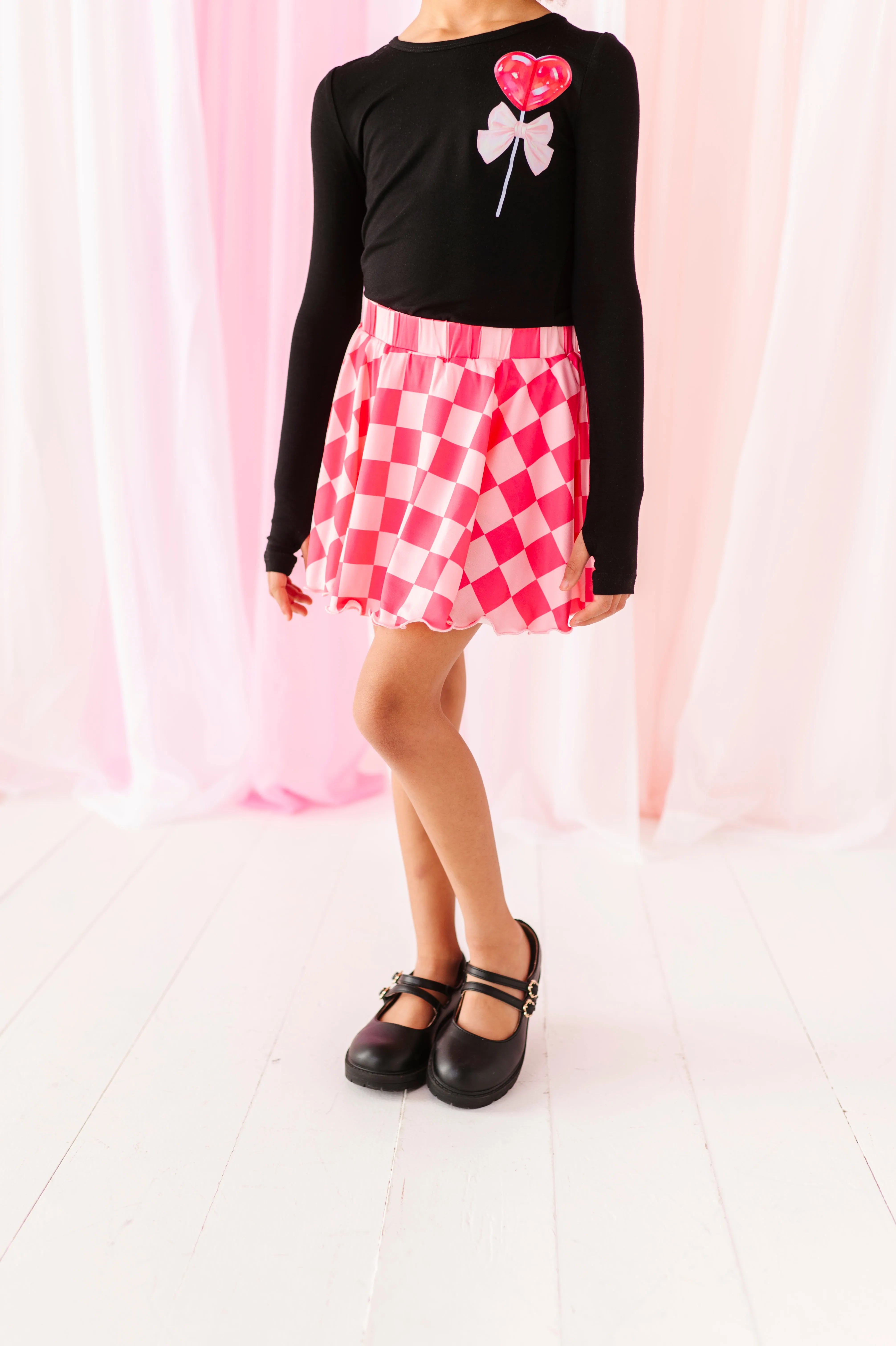 Pink Check | SKORT