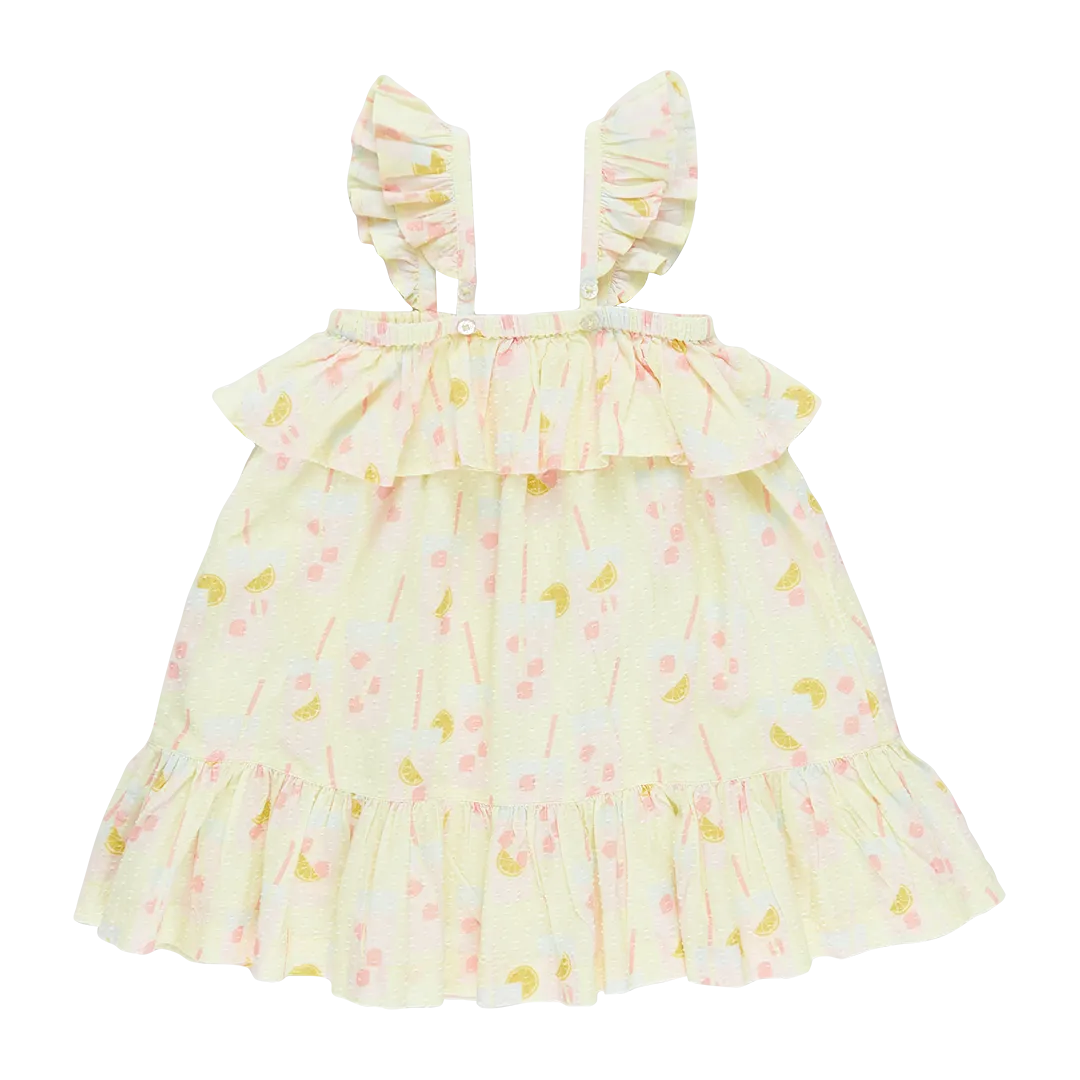 Pink Chicken Girls Amalia Dress - Pink Lemonade