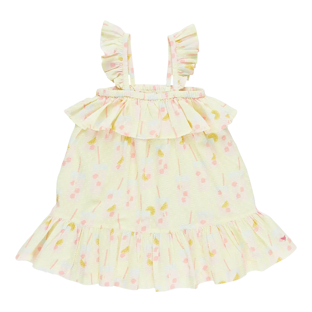 Pink Chicken Girls Amalia Dress - Pink Lemonade