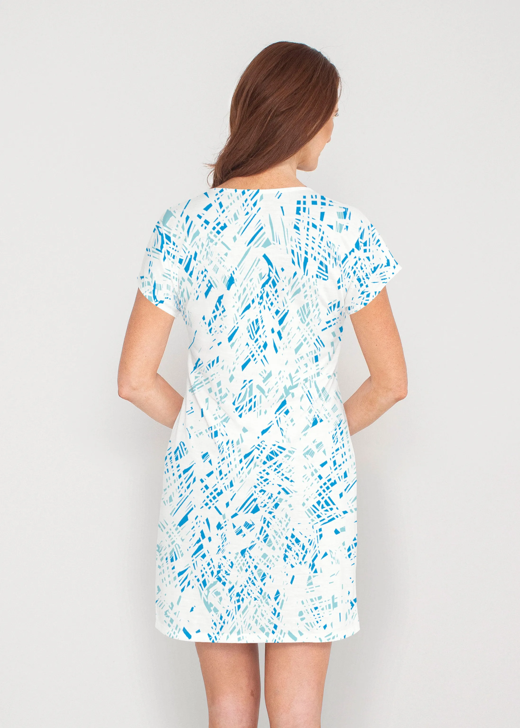 Pixie Blue (8077) ~ Lucy Tee Dress