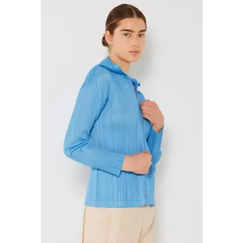 Pleated Hood Jacket