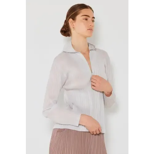 Pleated Hood Jacket