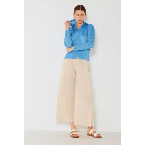Pleated Hood Jacket