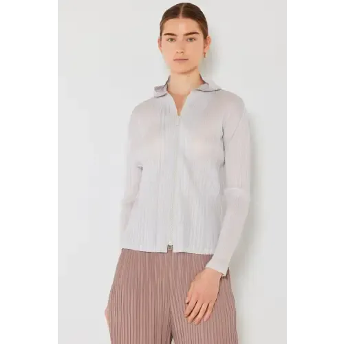 Pleated Hood Jacket