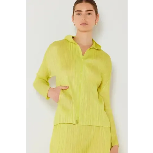 Pleated Hood Jacket