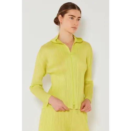 Pleated Hood Jacket