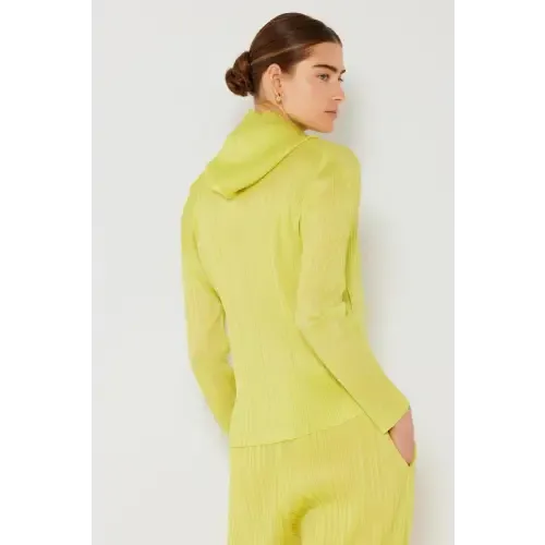 Pleated Hood Jacket