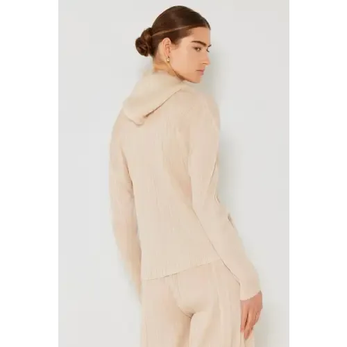 Pleated Hood Jacket