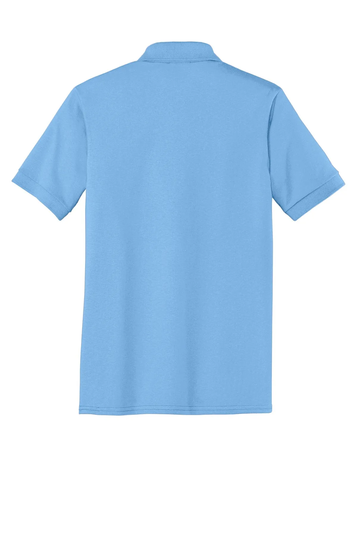 Port & Company Core Blend Jersey Knit Polo. KP55 Light Blue