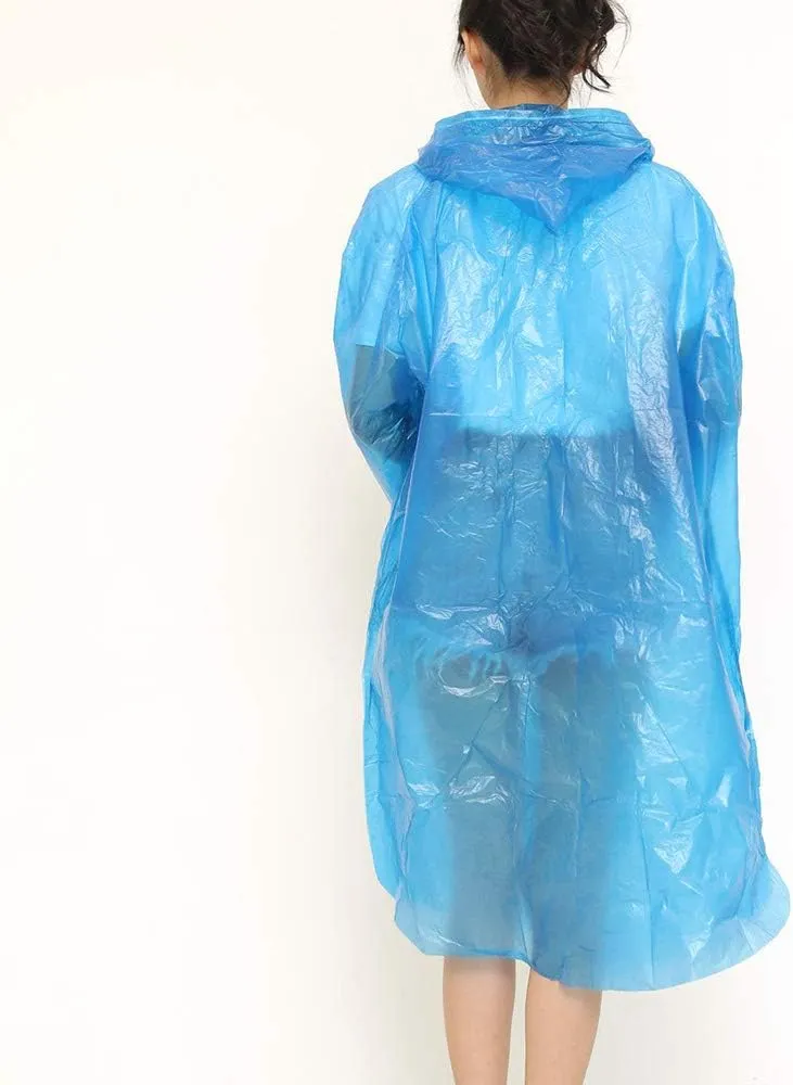 Portable Adult Rain Coat, Raincoat Waterproof Button Cardigan Portable Raincoat  Adult Outdoor Traveling Plastic Material Raincoat/Rain wear/Rain Suit for Outdoor Accessory (1pc)