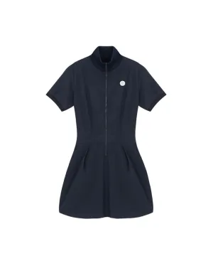 POSHERD Cool Mesh String Dress - Navy