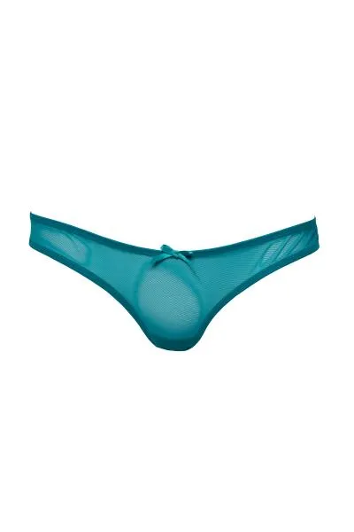 Powder Puff Brief - Teal -