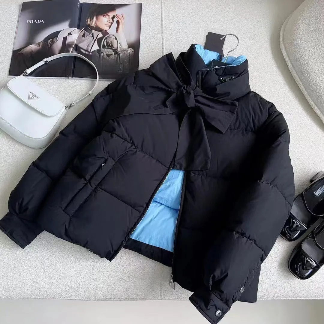 PRADA Sashes Down Womens Designer Winter Jackets