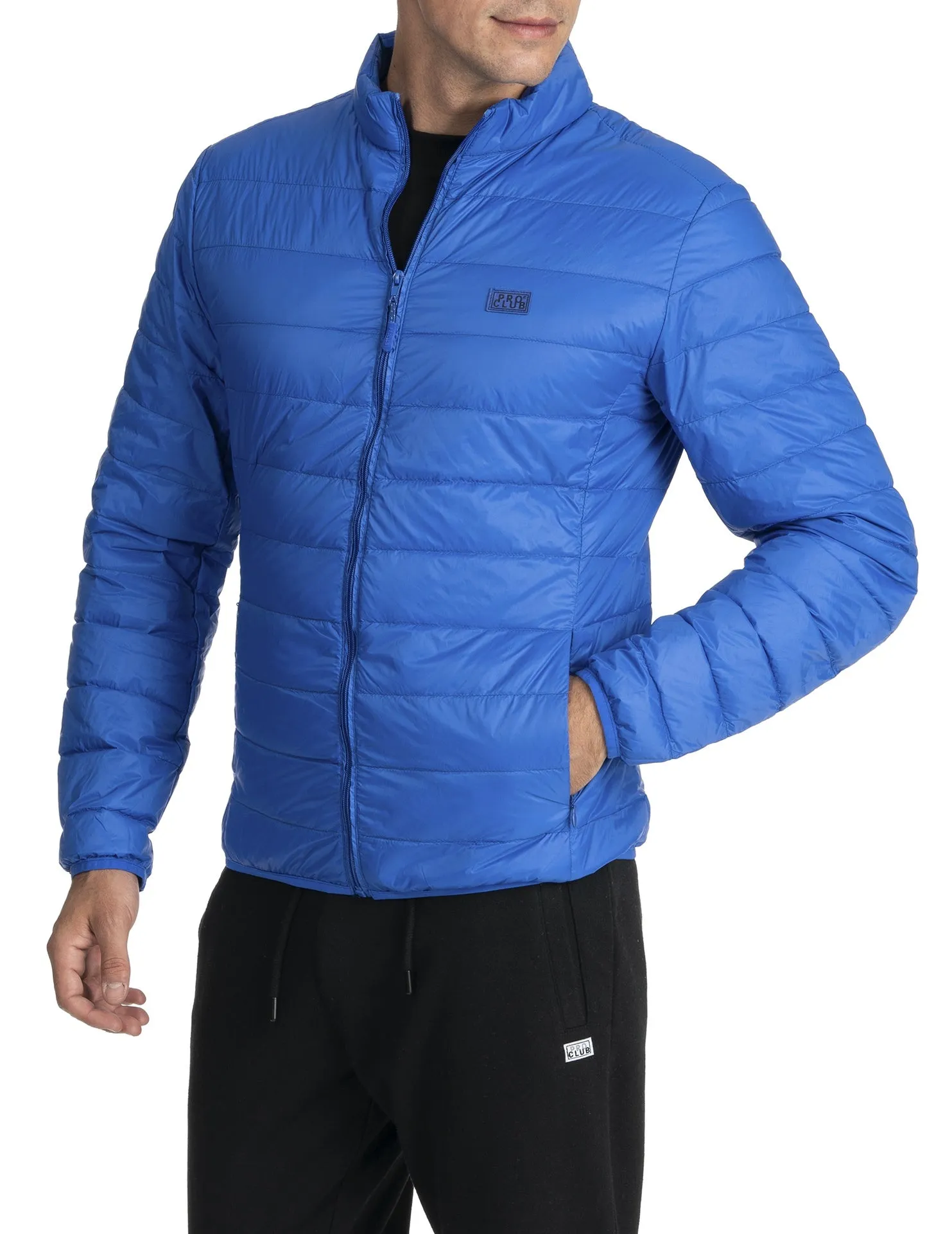 Pro Club Packable Lightweight Down Jacket - ROYAL