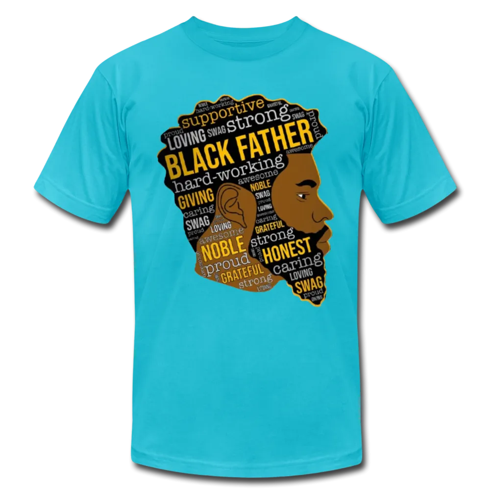 Proud Strong Loving Black Father's Day Men's Premium Adult T-Shirt