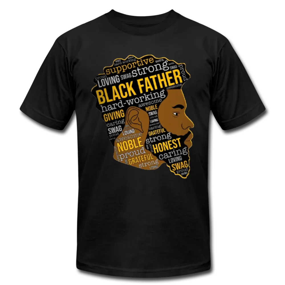 Proud Strong Loving Black Father's Day Men's Premium Adult T-Shirt