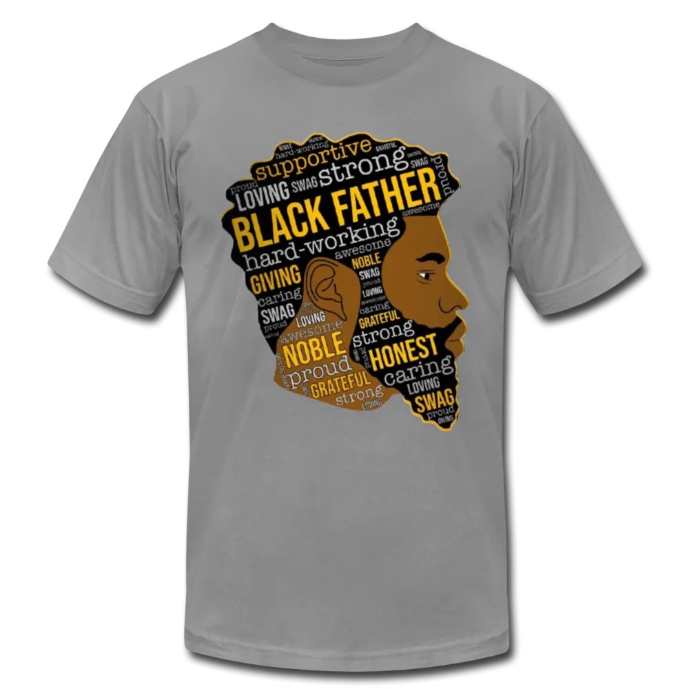 Proud Strong Loving Black Father's Day Men's Premium Adult T-Shirt