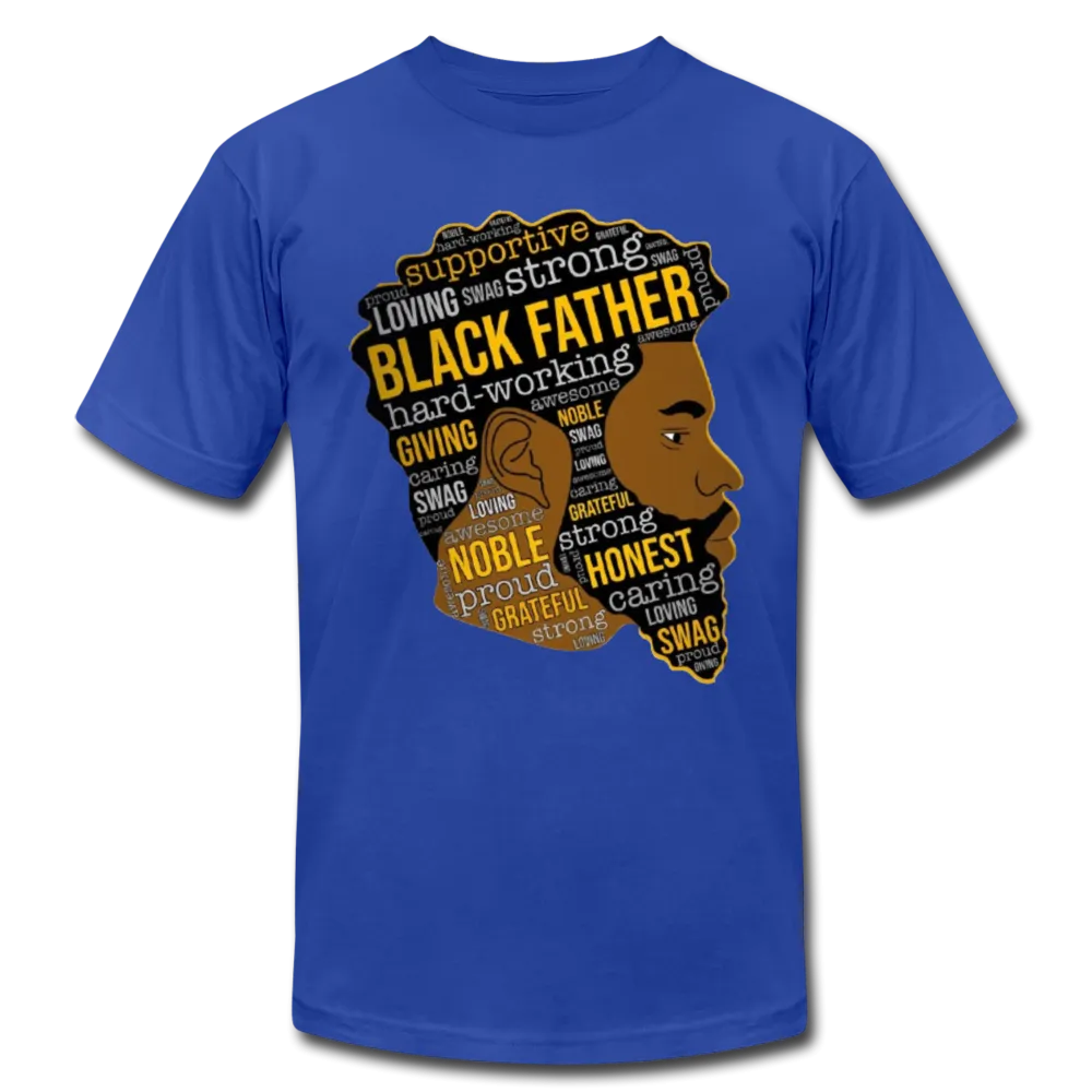 Proud Strong Loving Black Father's Day Men's Premium Adult T-Shirt