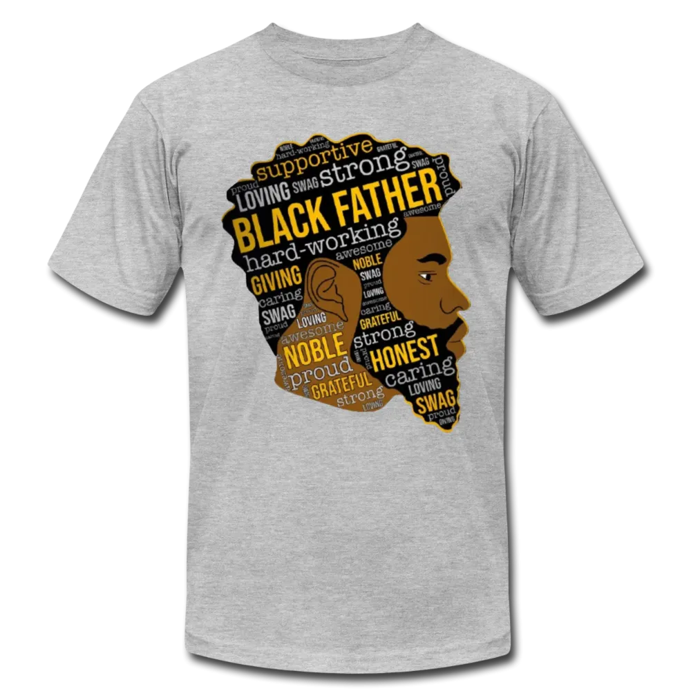 Proud Strong Loving Black Father's Day Men's Premium Adult T-Shirt