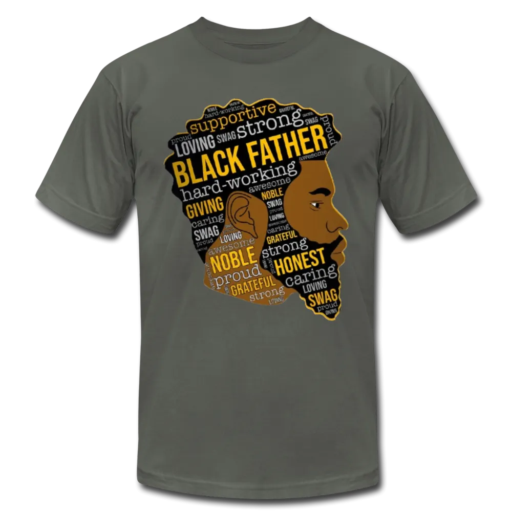 Proud Strong Loving Black Father's Day Men's Premium Adult T-Shirt