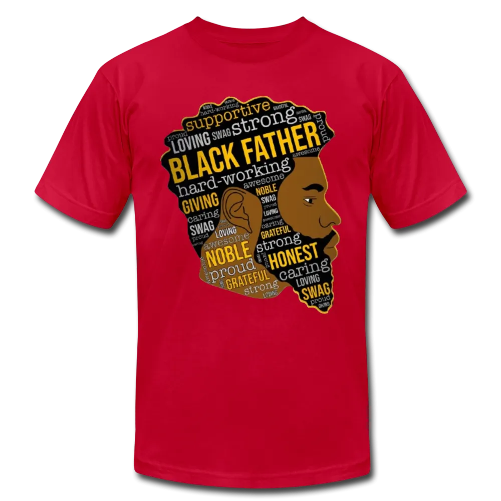 Proud Strong Loving Black Father's Day Men's Premium Adult T-Shirt