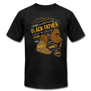 Proud Strong Loving Black Father's Day Men's Premium Adult T-Shirt
