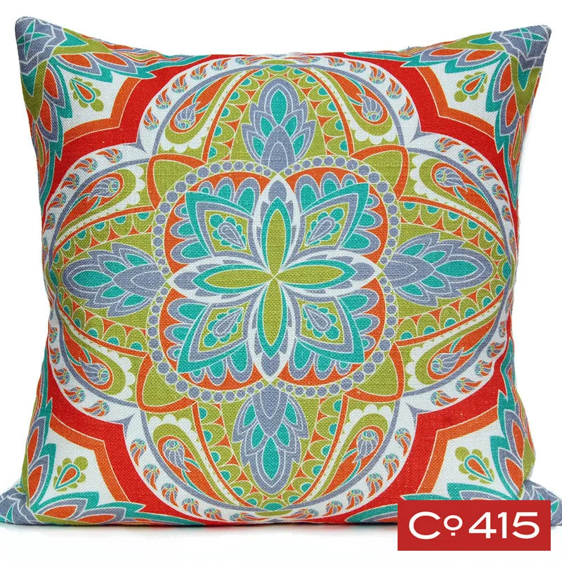 Quatrefoil Pillow - Tropical