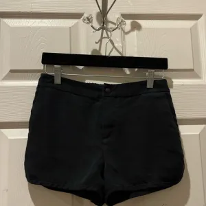 Rag &amp; Bone Black Cupro Silk Shorts