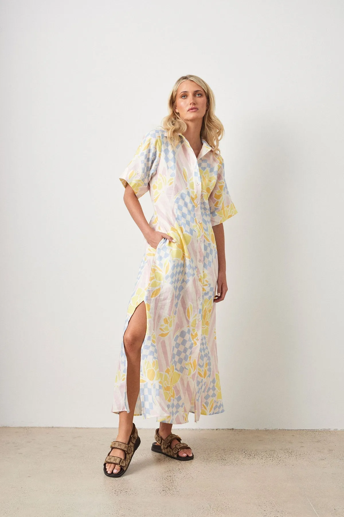 Ralf Studios - Hyams Dress Pastel Lotus