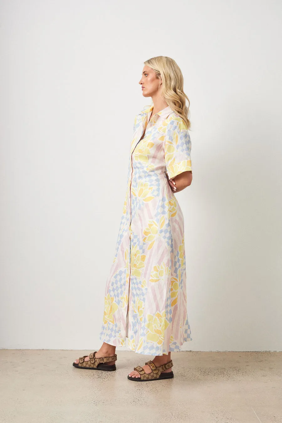 Ralf Studios - Hyams Dress Pastel Lotus