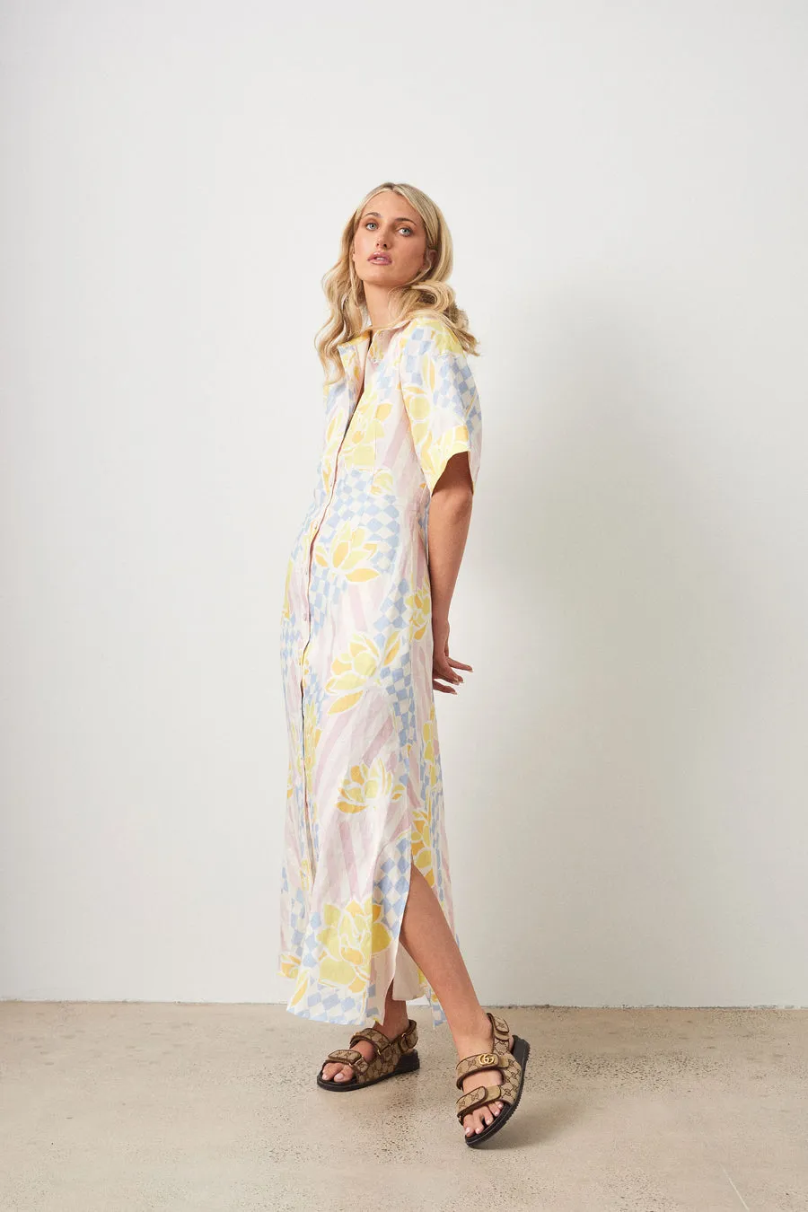 Ralf Studios - Hyams Dress Pastel Lotus
