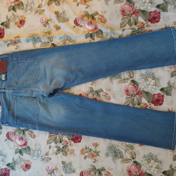 Ralph Lauren LRL Jeans Co Petite Women's Straight Blue Jeans 12P x 29