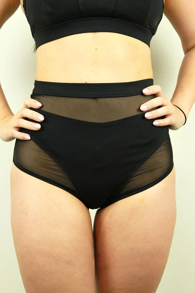 Rarr Maddox Super High Waist Short - Black