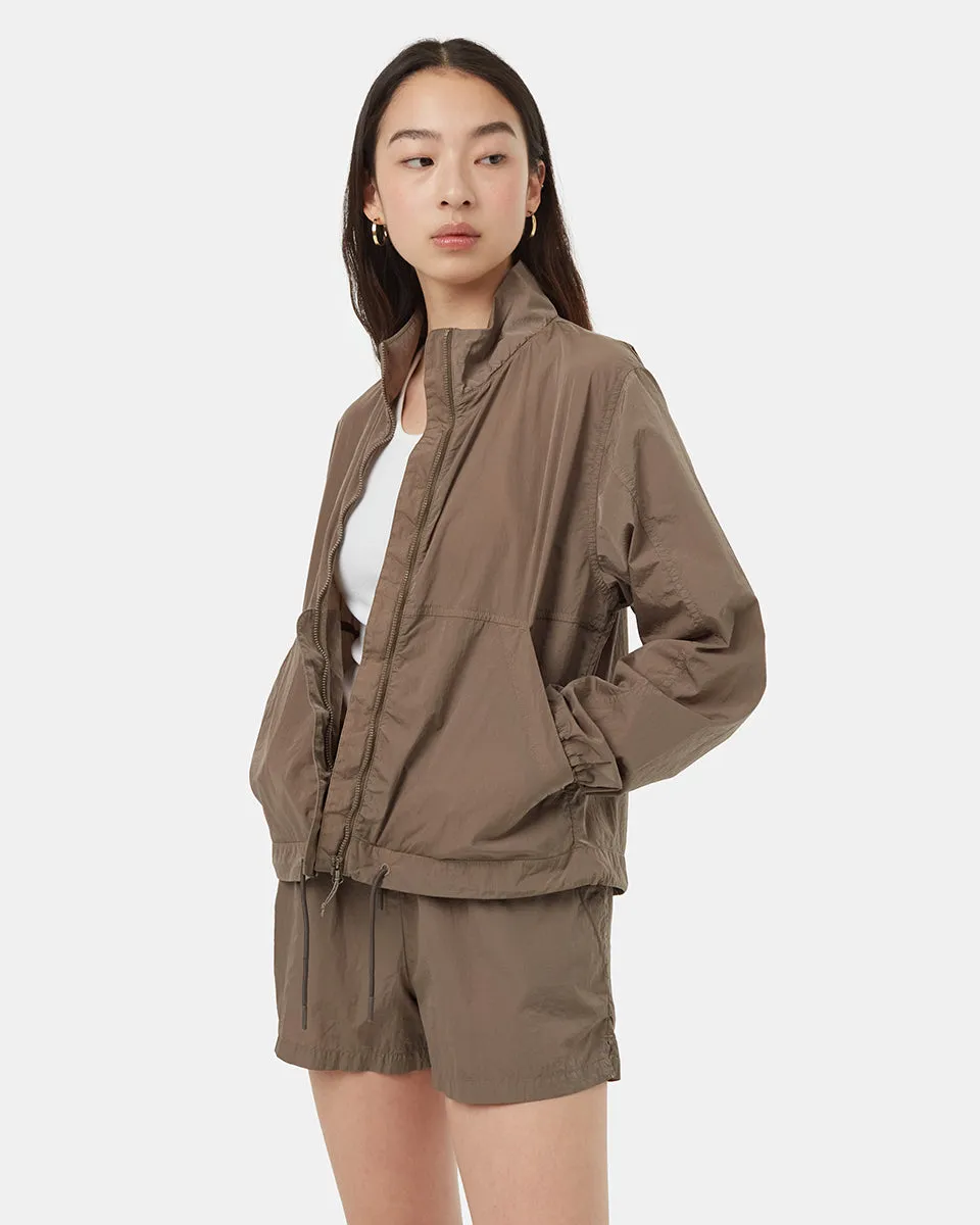Recycled Nylon Short Jacket