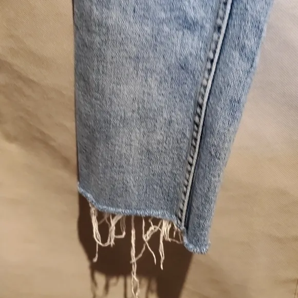 Re/Done Originals Double Needle Long Buttonfly‎ Denim Blue Jeans Size 24