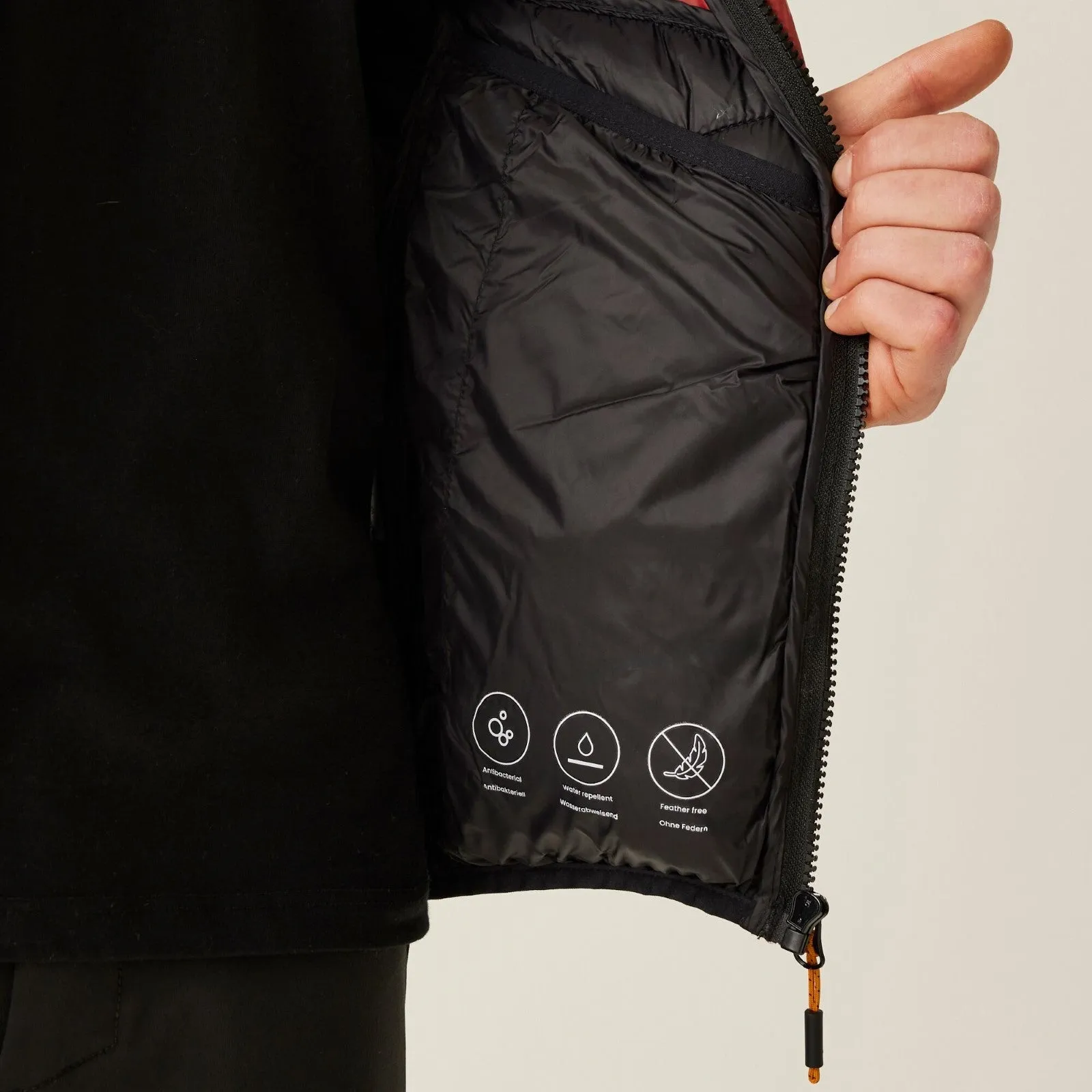 Regatta Mens Dalent Hooded Lightweight Padded Jacket