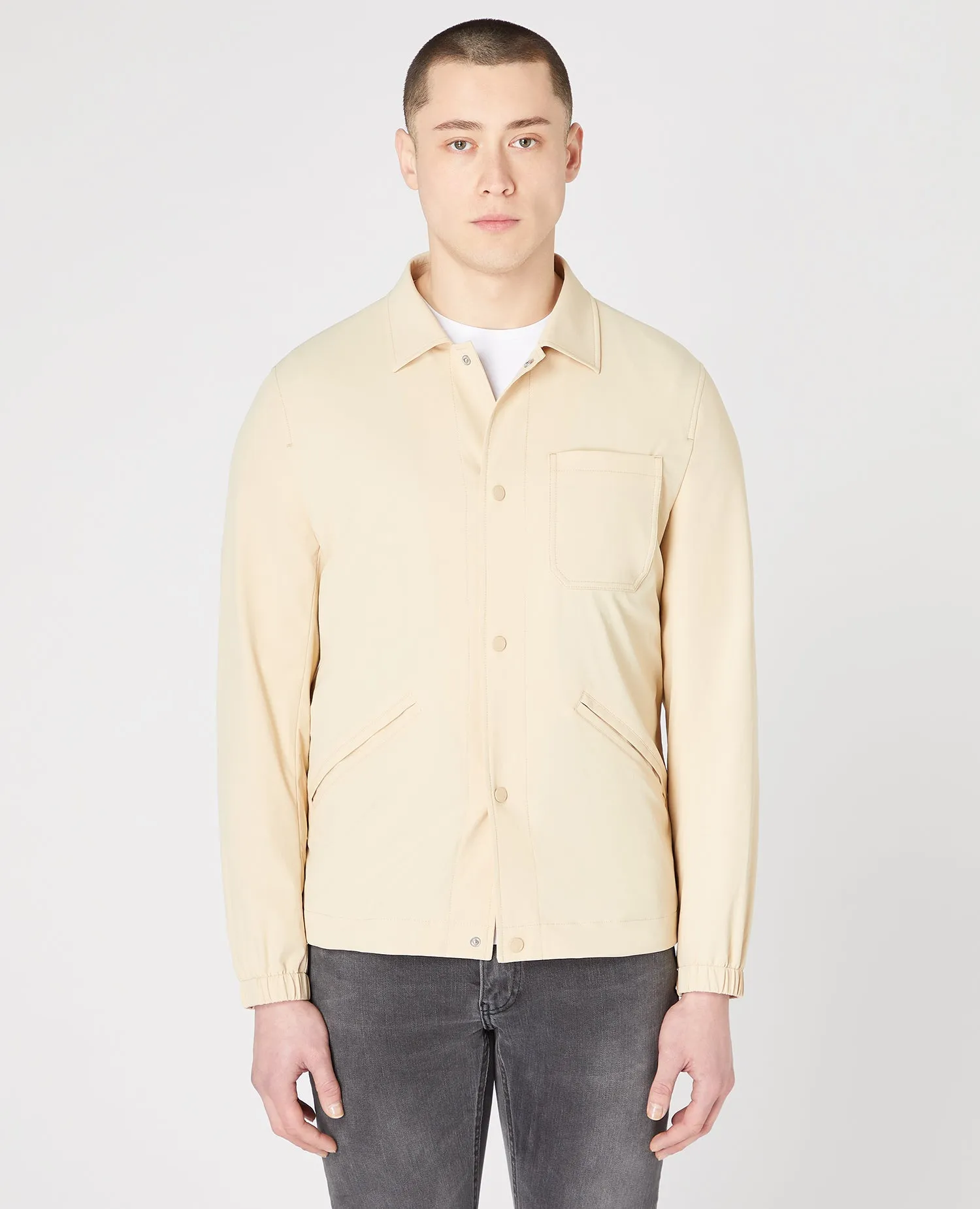 Remus Uomo Beige Cole Jacket