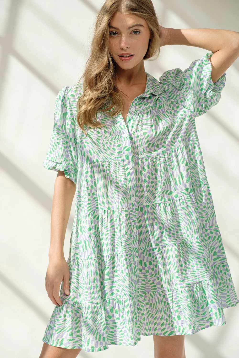 Retro Mini Dress