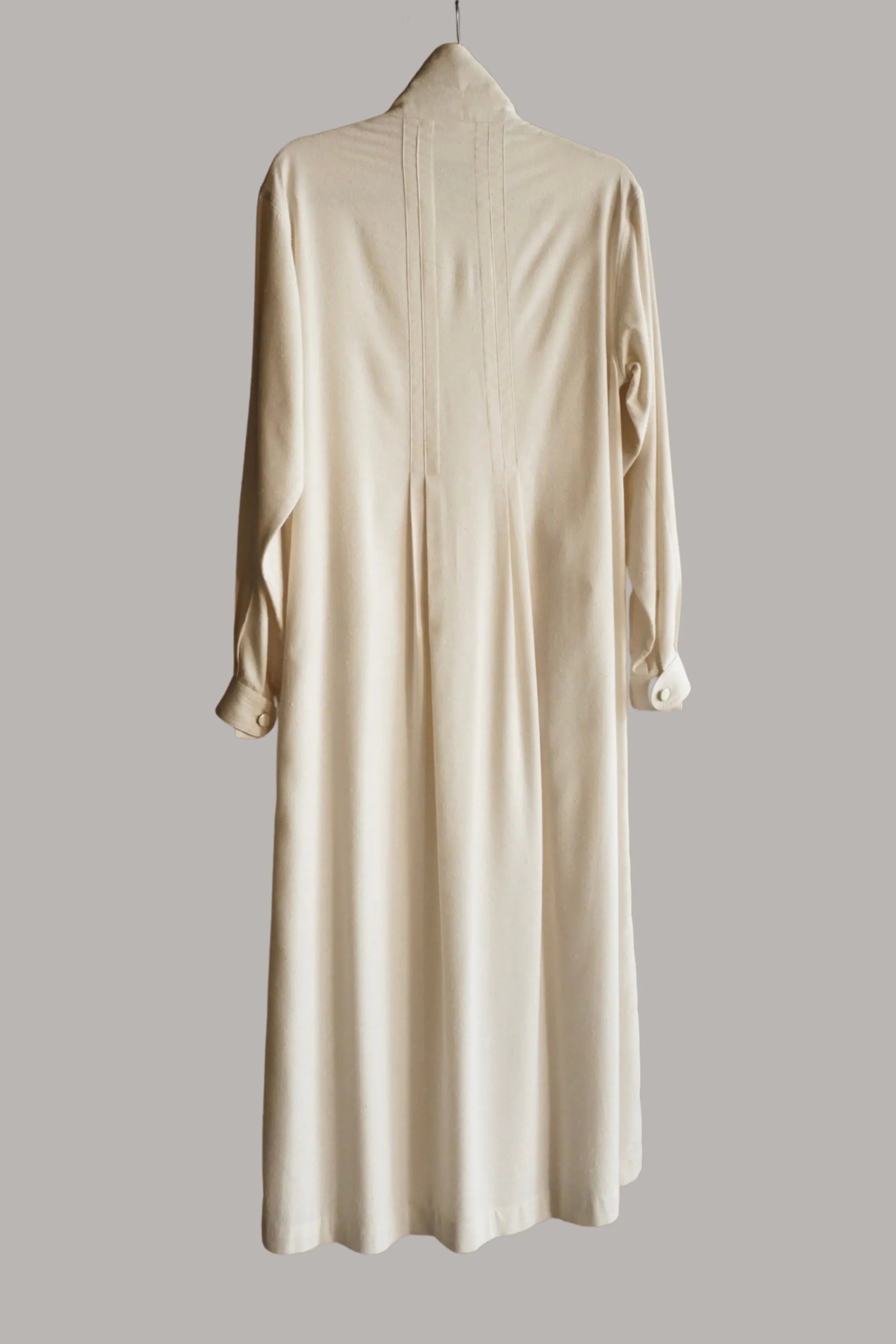 Riding Dress in Cream Raw Silk {Made to Order}