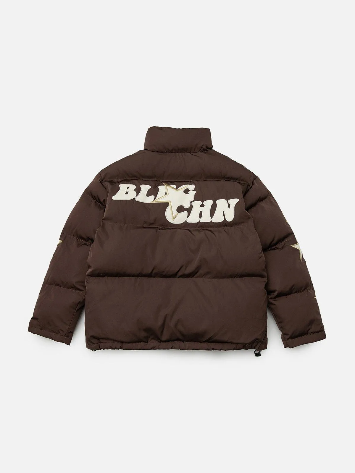 Rimiro - Star Letter Embroidery Winter Coat